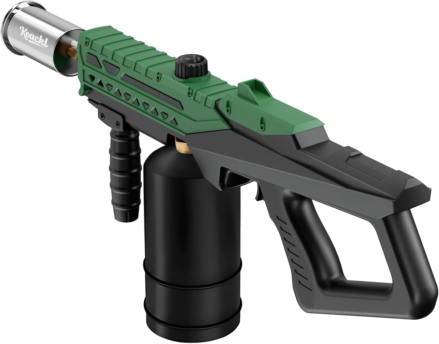 KOACKL Green Propane Torch Adjustable Flame for Outdoor Use