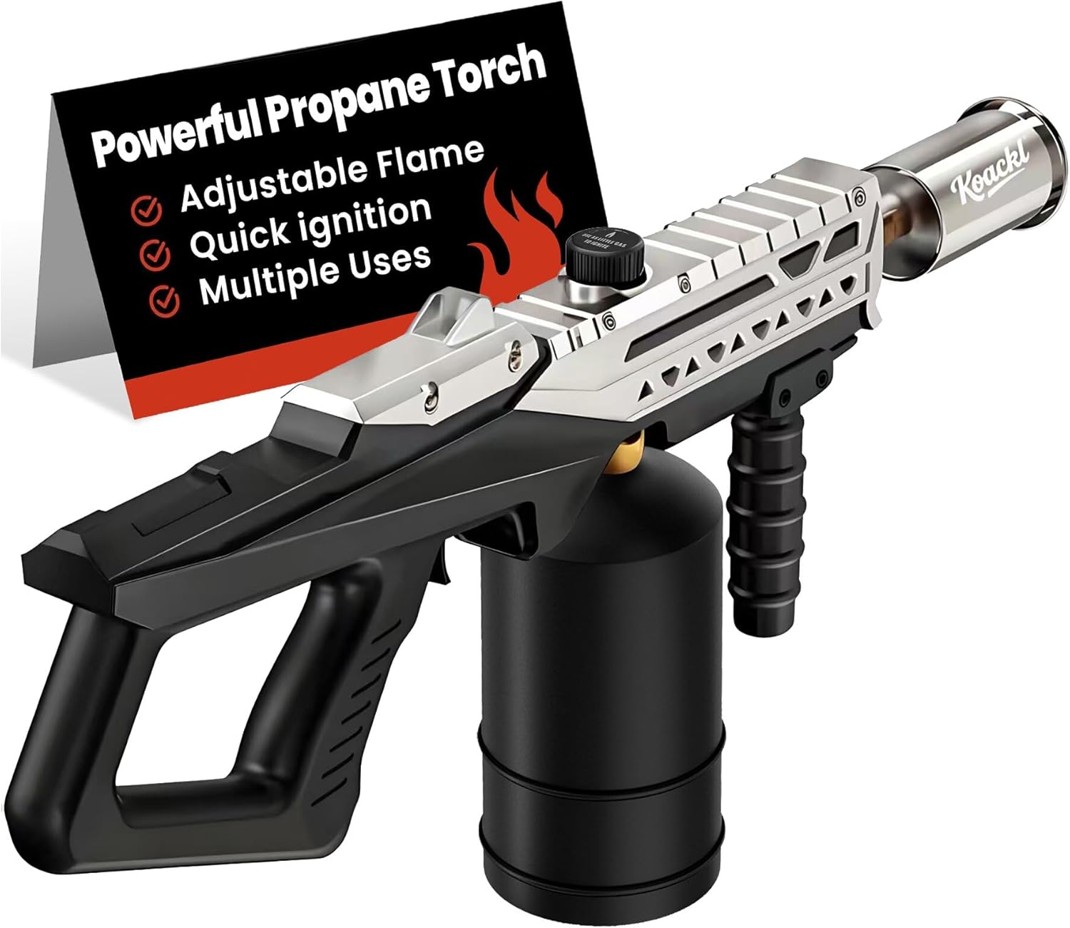 High Heat Propane Torch Gun for BBQ Grill Steak Searing Camping