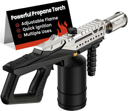 High Heat Propane Torch Gun for BBQ Grill Steak Searing Camping