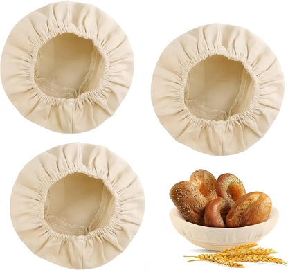 KOACKL Bread Proofing Basket Liners for Round and Oval Baskets