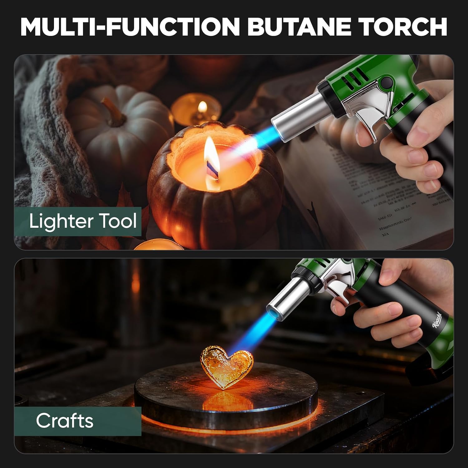 KOACKL Multi-Function Butane Torch for Candles and Crafts