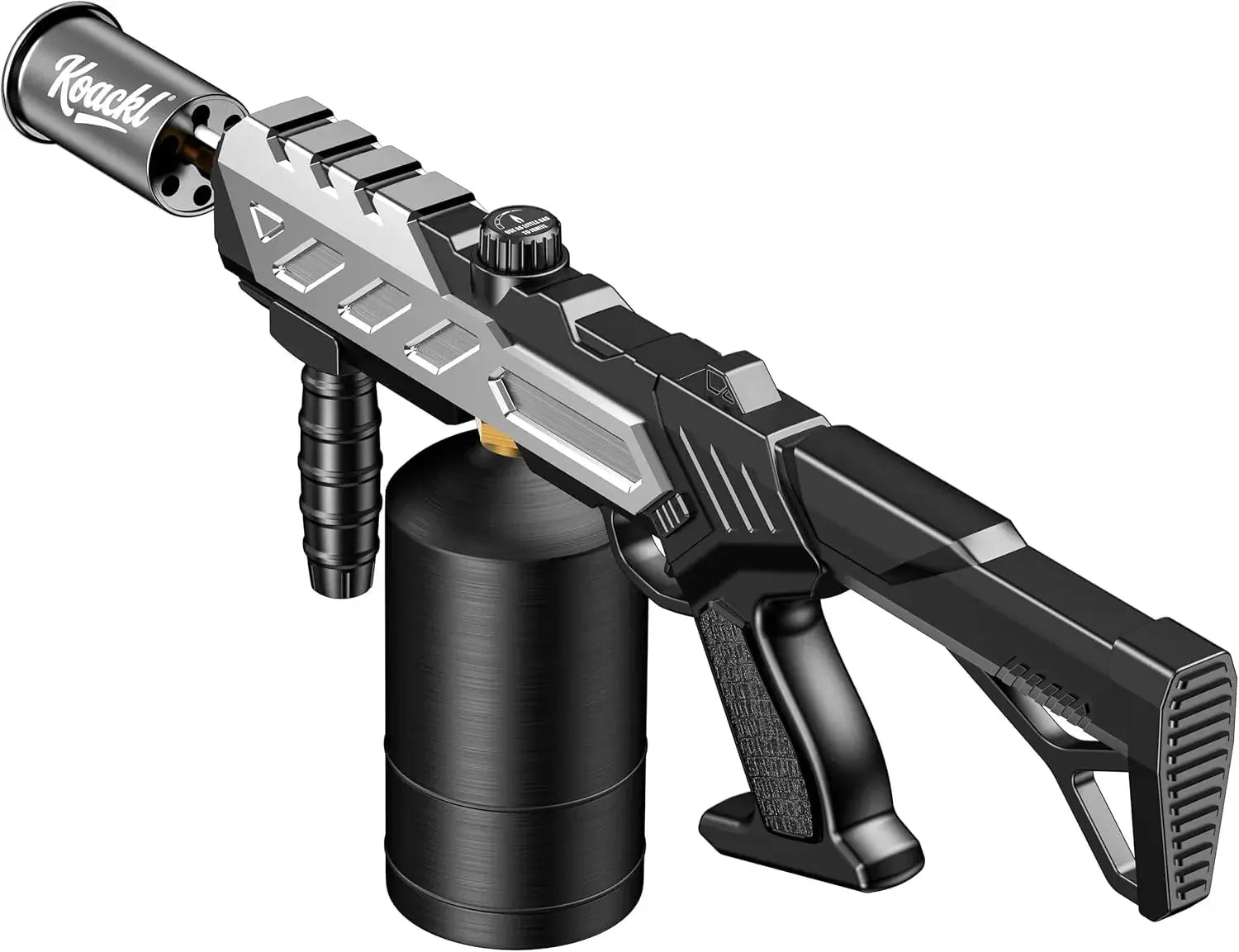 KOACKL CSA Certified Propane Torch Gun – Adjustable Flame Blow Torch for BBQ, Steak Searing, Campfire, Charcoal Lighting, Welding & DIY Projects (Tank