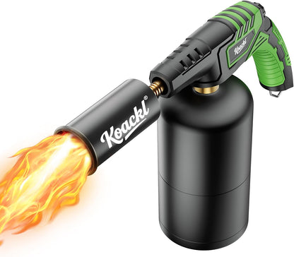 Powerful Propane Torch, Propane Torch Head, Cooking Culinary Torch Lighter, Charcoal Lighter, Sous Vide Searing Steak, BBQ, Grill, Outdoor Campfire Charcoal Starter(Tank Not Included) KOACKL