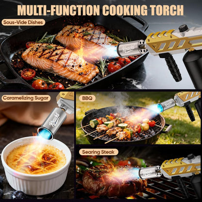 KOACKL Propane Torch for Sous Vide Steak, BBQ and Desserts