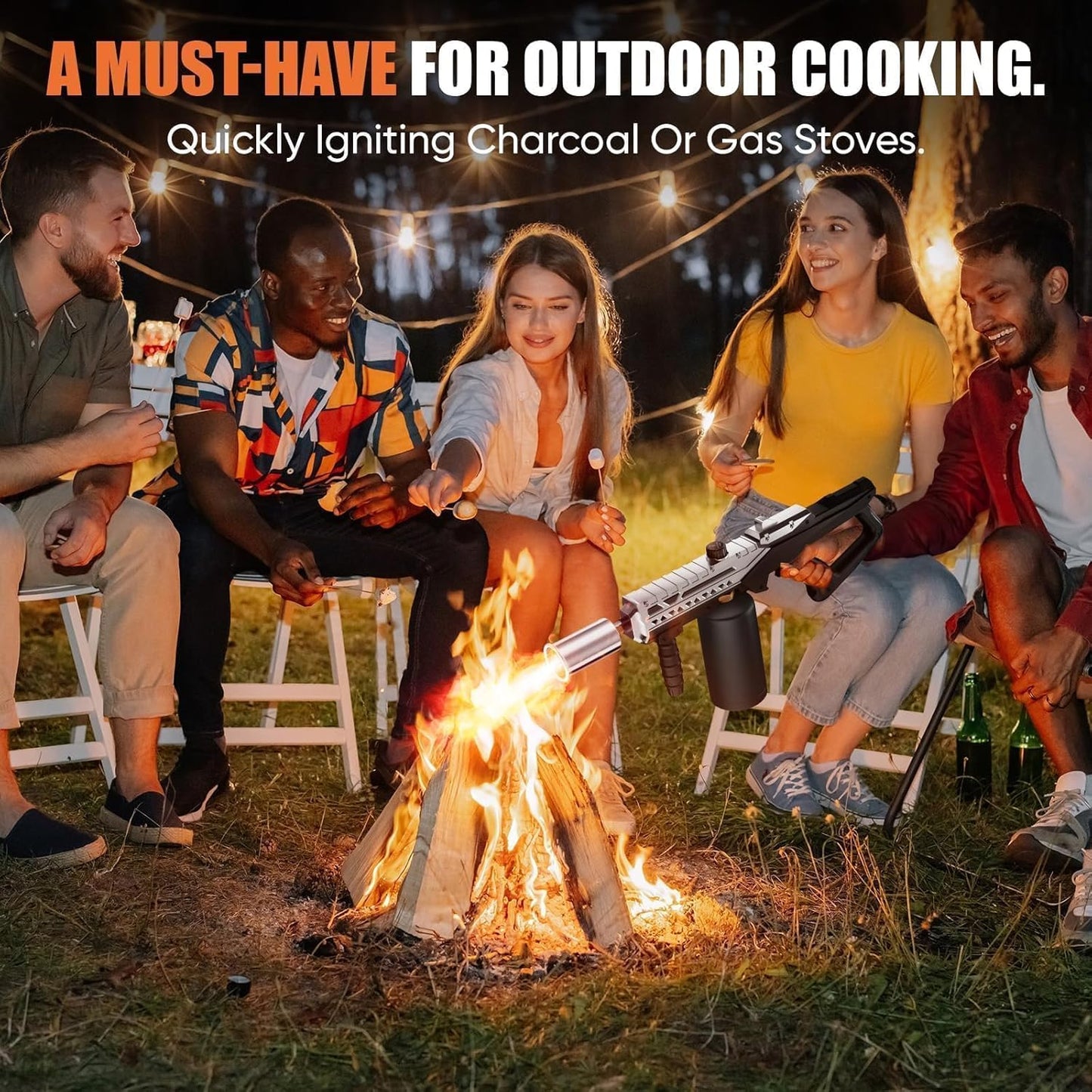 KOACKL Propane Torch for Igniting Campfires and Outdoor Cooking