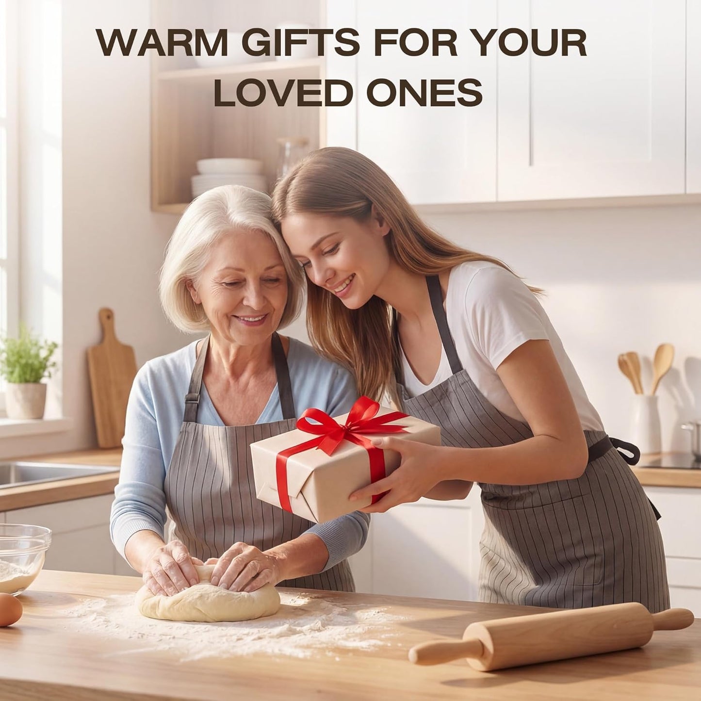 KOACKL Baker Gift Bread Basket Liner