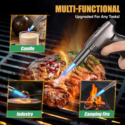 KOACKL Multi-Functional Butane Torch for Kitchen, Camping and Crafts