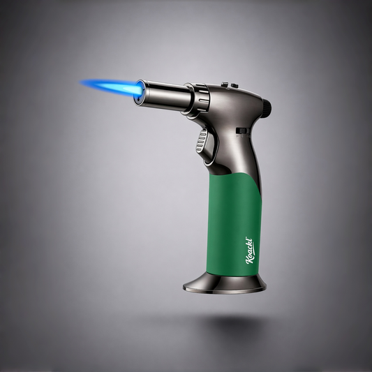 KOACKL Green Kitchen Torch, CSA Certified, Refillable Butane Torch