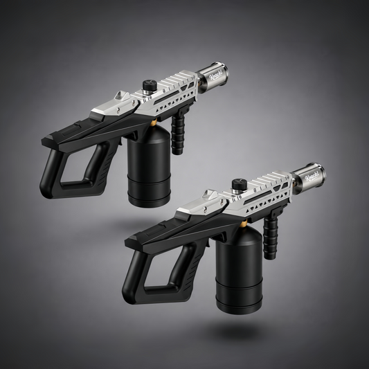 KOACKL Silver Black Propane Torch Gun, 2 Pack